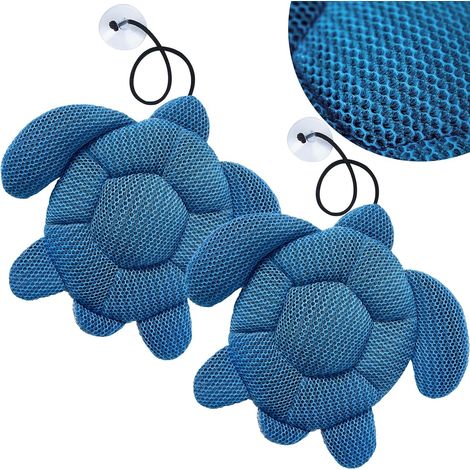 Juego de 2 esponjas reutilizables para spa y piscina, absorbentes de aceite, mantienen el agua limpia (1/5)