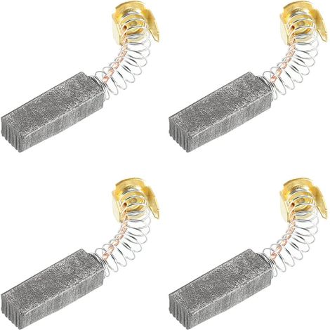 Carbon Brushes 20x7x5mm for Repair Part 4 Pack  for Electric Motors Power Tool Angle Grinder Table Saw Replacement (1/5)