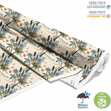 TESSUTI DECORATIVI PER ESTERNI OXFORD - motivo estivo DX9080 (1/5)