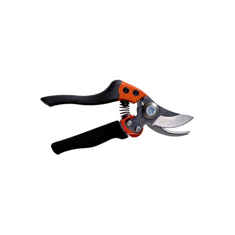 Tijera de podar ergonómica Bahco con mango inferior giratorio. Cabezal de corte tamaño 2 (20 mm). Tamaño de mango M, para zurdos.