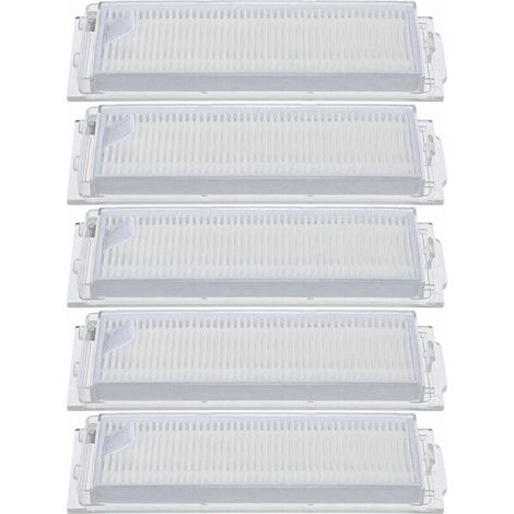 Green Mobility-5 Pcs Aspirateur Filtre De Remplacement Robot Aspirateur Filtres Robot Aspirateurs Pièces Balayeuse Accessoire De Remplacement pour MIJIA STYJ02YM 5 pièces 5 pièces (1/5)