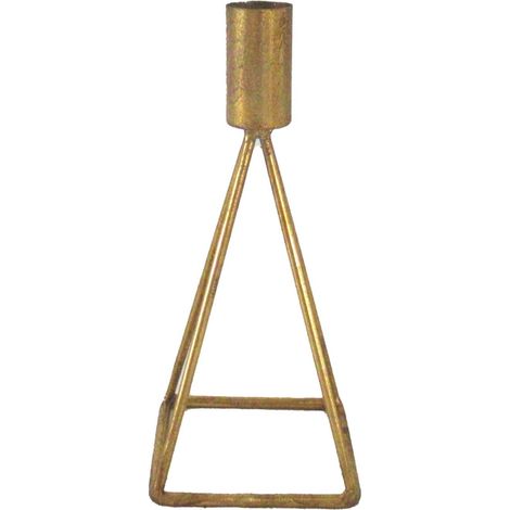 Vimin Box Portastick Moderno H 16,5 Cm L 7 Cm L 7 Cm Base Triangolo Oro