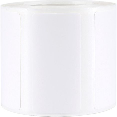 Niimbot Weißes, unbedrucktes Thermodruckpapier für B21 Etikettendrucker – Barcode-Preis, Größe, Name – 40 x 20 mm (320 Blatt) – Weiß