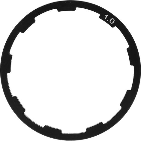 Entretoise de vélo, rondelle de jeu de direction, en alliage d'aluminium, pour VTT et vélo de route (1/5)