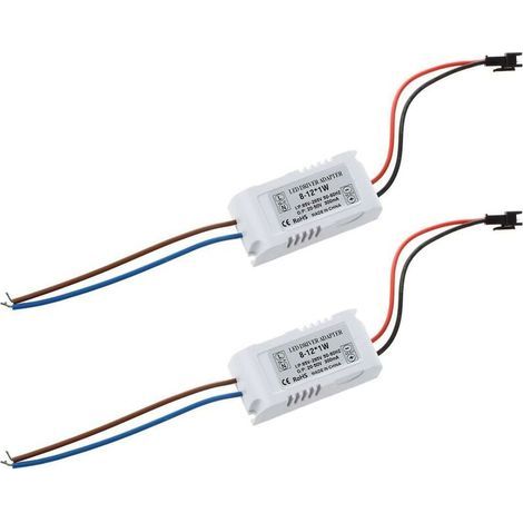 Transformateur Treiber Driver Led Lampe Trafos 8-12w Weiss thsinde (1/5)