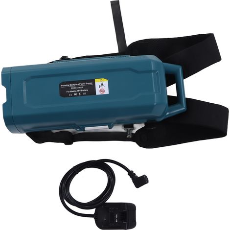 [JAMAIS UTILISÉ]Sac à dos d'alimentation portable avec LED, système sans fil, ceinture de sécurité ergonomique, charge rapide. (1/5)