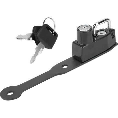 Antitheft Casque pour Vélo/Moto avec Serrure Aluminium - Compatible CBR400R/500R/CB500F (1/5)