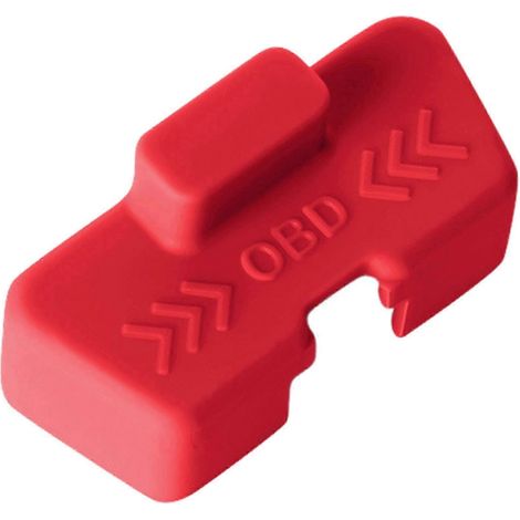 Tapa protectora antirrobo impermeable para puerto OBD, compatible con múltiples modelos de automóviles. (1/5)