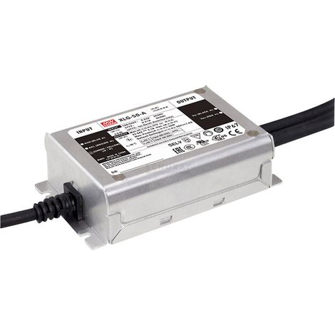 Mean Well XLG-50-AB LED-Treiber  Konstantleistung 50 W 530 mA - 2.1 A 22 - 54 V/DC PFC-Schaltkreis,