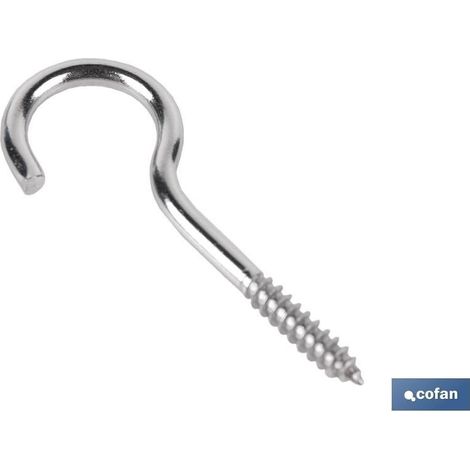 COFAN hembrilla abierta inox a2 ø4,5x50mm   caja 50 unid. , La hembrilla abierta de acero inoxidable A2 (AISI-304) es un elemento de fijación versátil y resistente a la corrosión, (1/4)