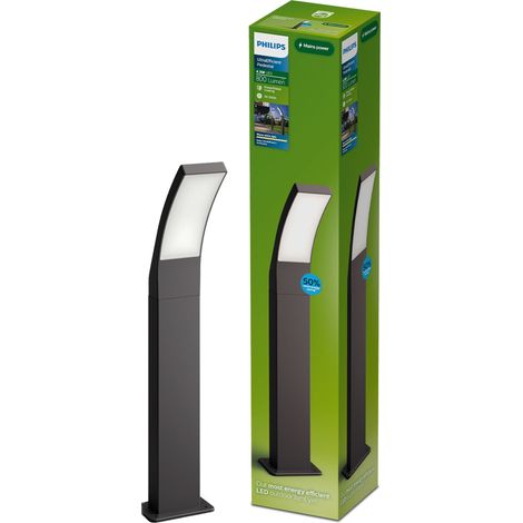 Philips Splay Borne Bas (Anthracite) Lumière blanche chaude - LED (1/5)