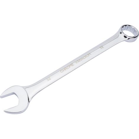Draper HI-TORQ® 32mm Fully Polished Short Pattern Metric Combination Spanner (Model 35222)
