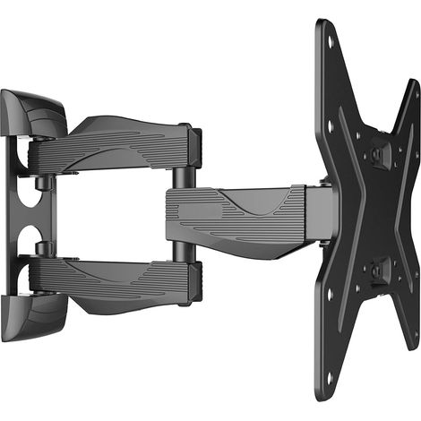 Tm Electron Tmslc283 Wandhalterung Universal Neigbar und schwenkbar mit Arm für Monitore oder TVs Led, OLED, LCD, Plasma of 26" bis 40", MAX. 25 Kg, VESA 200 x 200, Schwarz