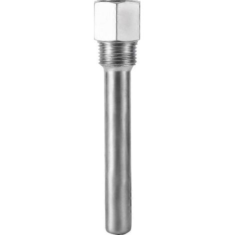 doigt de gant en acier inoxydable, filetage 1/2" NPT pour capteurs de température (1/2)