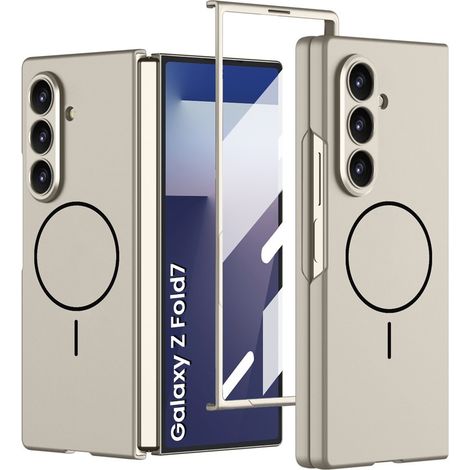 Samsung Galaxy Z Fold7 5G Hülle, GKK Slim Camshield, für MagSafe, Titangrau (1/5)
