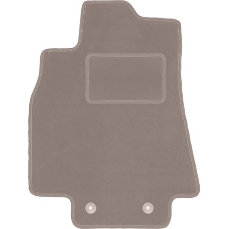 Alfombrilla de conductor beige para Mercedes Clase A W169 hatchback (2004-2012) (1/5)