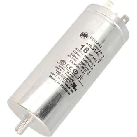 Condensatore 18µf - Asciugatrice - INDESIT - 4358108
