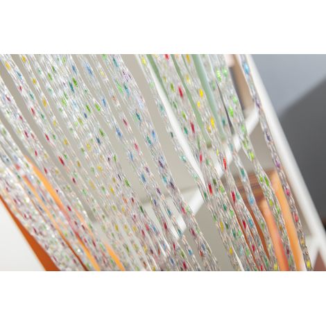 Tenda per porta esterno interno rainbow multicolore 140x240 cm - biacchi ettore (1/4)