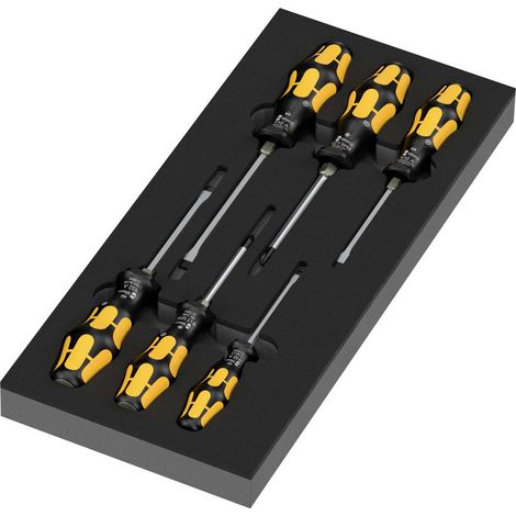 Wera 97112 Serie 900 Set 1 Officina e meccanica, Universale Schraubmeißel Set Larghezza della lama: 3.5 mm, 4.5 mm (1/5)