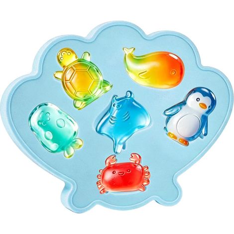Bac À Glaçons En Forme D'animal – Moule À Glaçons En Silicone À 6 Grilles, Plateau De Congélation Antiadhésif À Dégagement Facile Pour Boissons, Desserts, Bonbons Whisky Cocktail Vin Jus Fête Cuisin (1/5)