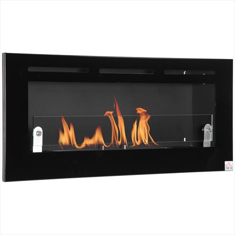 Cheminée électrique Brûleur mural à éthanol 2,8 L pour pièce (1/5)