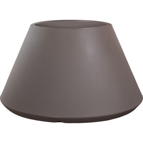 Vase d'extérieur/intérieur Stromboli Tortora diam.60×35 cm en résine (1/4)
