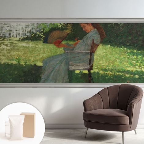 Tapete Vliestapete mit Kleber - modernes Design - Wohnungsdeko - geruchslos - langlebig Sommerliche Harmonie 250x104 cm (1/5)