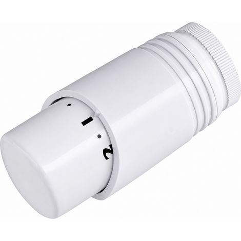 Tête thermostatique design blanche M30x1,5 Fluidheat (1/5)