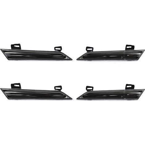 Cuatro reflectores para faros delanteros de los modelos Nissan Murano 2009-2014, números de pieza 26063-1AA0B y 26013-1AA0B, reflectores de iluminación exterior automática. (1/4)