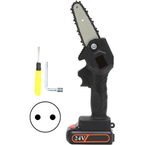 Mini-Elektrokettensäge für Gartenarbeiten FYD001 Schwarz 110-240 V (1/5)