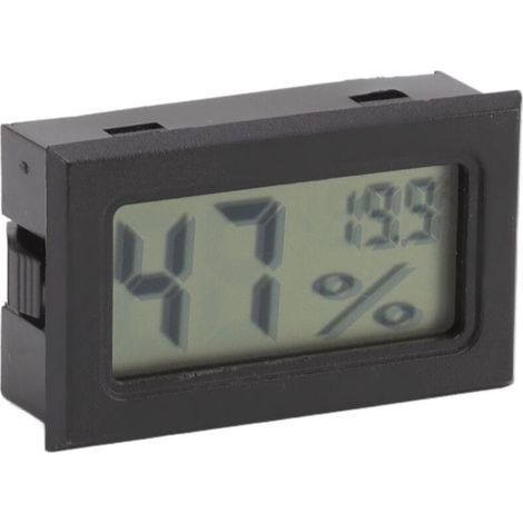 Elektronisches Thermometer und Hygrometer für Zigarrenkisten und Zigarrenschränke – präzise, kompakt und gut ablesbar (1/5)