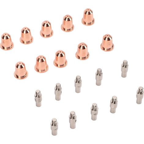 Kit de 20 électrodes plasma en laiton haute dureté de 0,03 pouce pour Trafimet S45 (1/5)