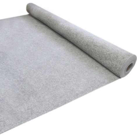 11m² Alfombra Furgoneta Gris Plata Alfombrilla Coche Universal Autocaravana Caravana Cámper Forro Tela Tapicería Decoración Interior Protector Maletero Cubre Asiento+5 Latas Adhesivo Pegamento Gratis
