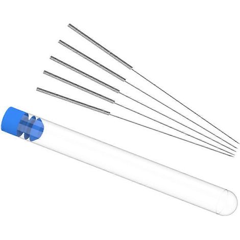 Lot de 5 aiguilles de nettoyage de buses en acier inoxydable MK8E pour buses 3D (1/5)