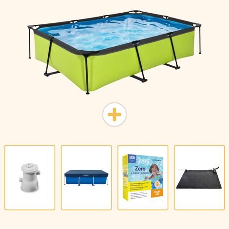 Exit-toys Piscine Exit Rectangulaire - 300x200x65 cm - 5-pièces  S234 (1/5)