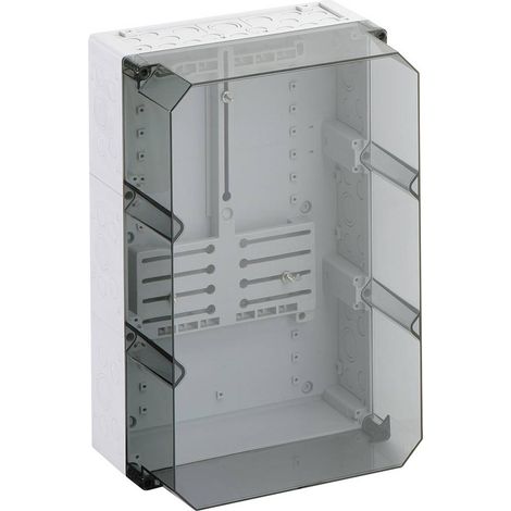 Spelsberg Boîtier de compteur, indice de protection IP65, résistance aux chocs IK08, classe de protection II, tension nominale 400V AC, sans halogène, 75201101 (1/2)