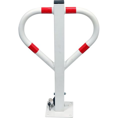Parkplatzsperre / Absperrprofsten H=60cm, B=51cm mit Profilzylinder