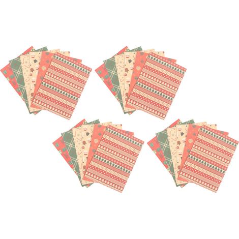Papier cadeau kraft de Noël 27,6 x 19,7 pouces (1/5)