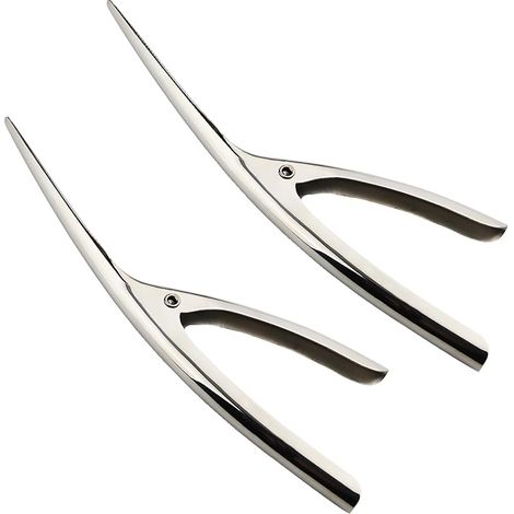 Éplucheur crevettes, Lot 2 Outils déveinage crevettes, Couteau éplucheur crevettes en Acier Inoxydable, pour crevettes Peut être utilisé pour éplucher Les crevettes crues ou cuites (1/5)