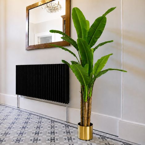 180cm Artificial Banana Tree Tropical Plant Gold Planter Premium (1/5)