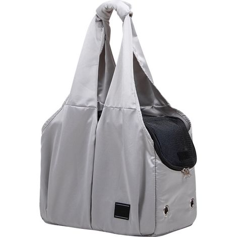 Sac portable pour chat respirant pour animaux de compagnie, épaule de sortie, chaud d'hiver, mode de transport pour petits chiens et chats, doux pour la peau, ventilation confortable, design léger (1/5)
