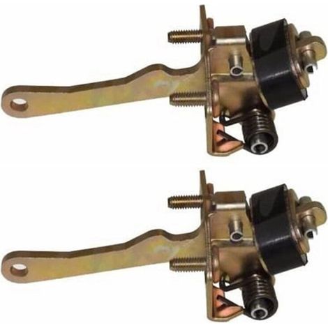 Control de puerta para dos bisagras de puerta en modelos Cherokee XJ de 1984 a 2001, con números de serie 1055075258, 55235571AB y 55000783.