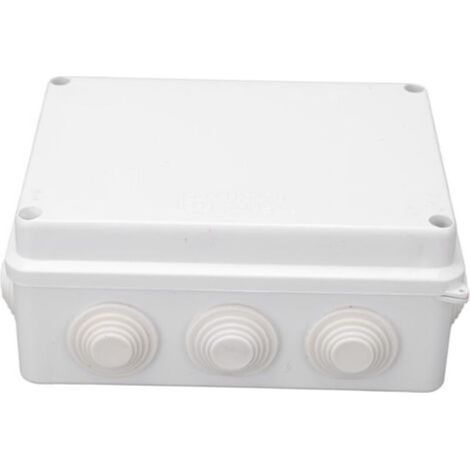Boîte de jonction boîtier électrique ABS IP65 étanche 150x110x70mm boîtier d'alimentation pour l'extérieur (1/5)