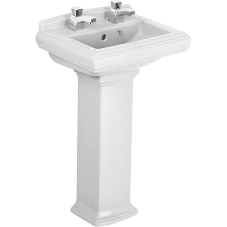 Villeroy & Boch Hommage - Colonne pour lavabo, blanc 723200R1 (1/2)