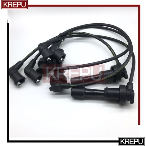 Applicable aux gaines de câbles de bougies d'allumage, câbles de distributeur et câbles d'allumage haute tension des voitures Mazda (B61P-18-140C). (1/4)