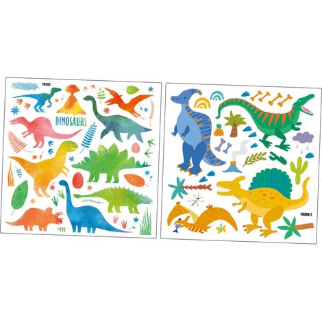 Stickers muraux réfléchissants dinosaures pour chambre d (1/5)