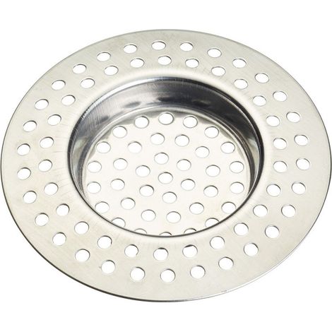 KitchenCraft Piletta da Lavabo / Filtro per Lavandino in Acciaio Inossidabile, 7,5 cm