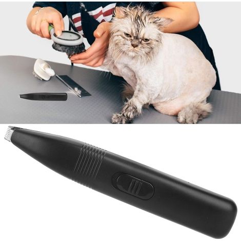 Cat Foot Hair Shaver, Clipper Dog Beauty Hair Trimmer Fourniture de toilettage pour animaux de compagnie, For Cats Dogs Pet à la maison (15 x 2,7 cm) (1/5)