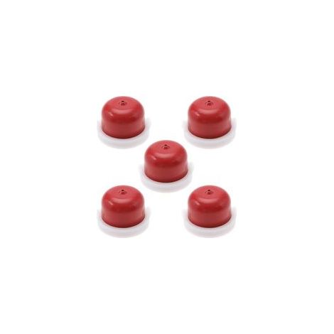 Confezione da 5 lampadine di adescamento di ricambio 594281 compatibili con accessori per lampadine di adescamento per tosaerba Briggs & Stratton, colore rosso
