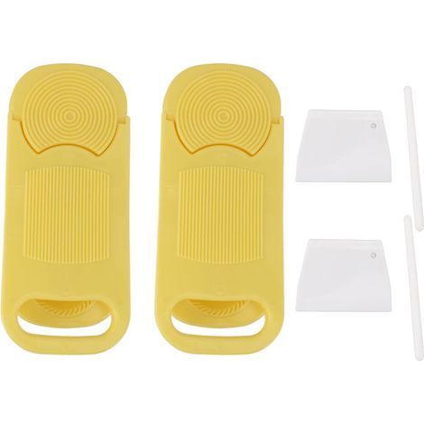 Planche à gnocchis multifonctionnelle en PP, idéale pour la fabrication de gnocchis et de garganellis. Ustensiles de cuisine pour la maison et le restaurant (lot de 2, jaune). (1/5)